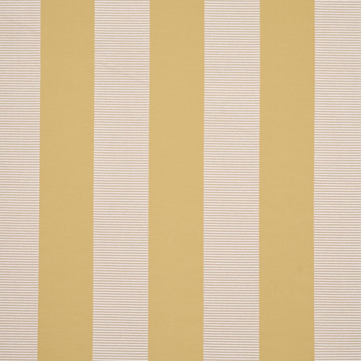 Schumacher Madison Wide Stripe Yellow Fabric