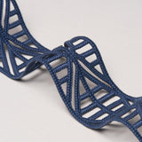 Schumacher Navy Diamond Lattice