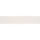 Schumacher Ivory Dotted Embroidered Tape