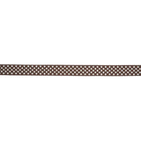 Schumacher Brown Dotted Embroidered Tape