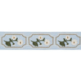 Schumacher Sky Jolie Hand Embroidered Tape