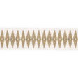 Schumacher Neutral Genevieve Embroidered Tape