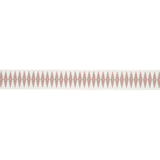 Schumacher Blush Genevieve Embroidered Tape