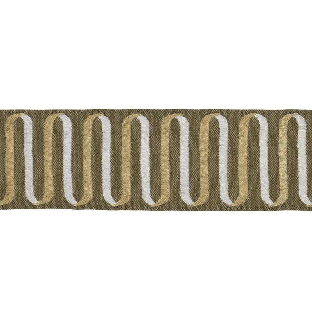 Schumacher Olive Ribbon Tape