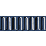 Schumacher Navy Ribbon Tape