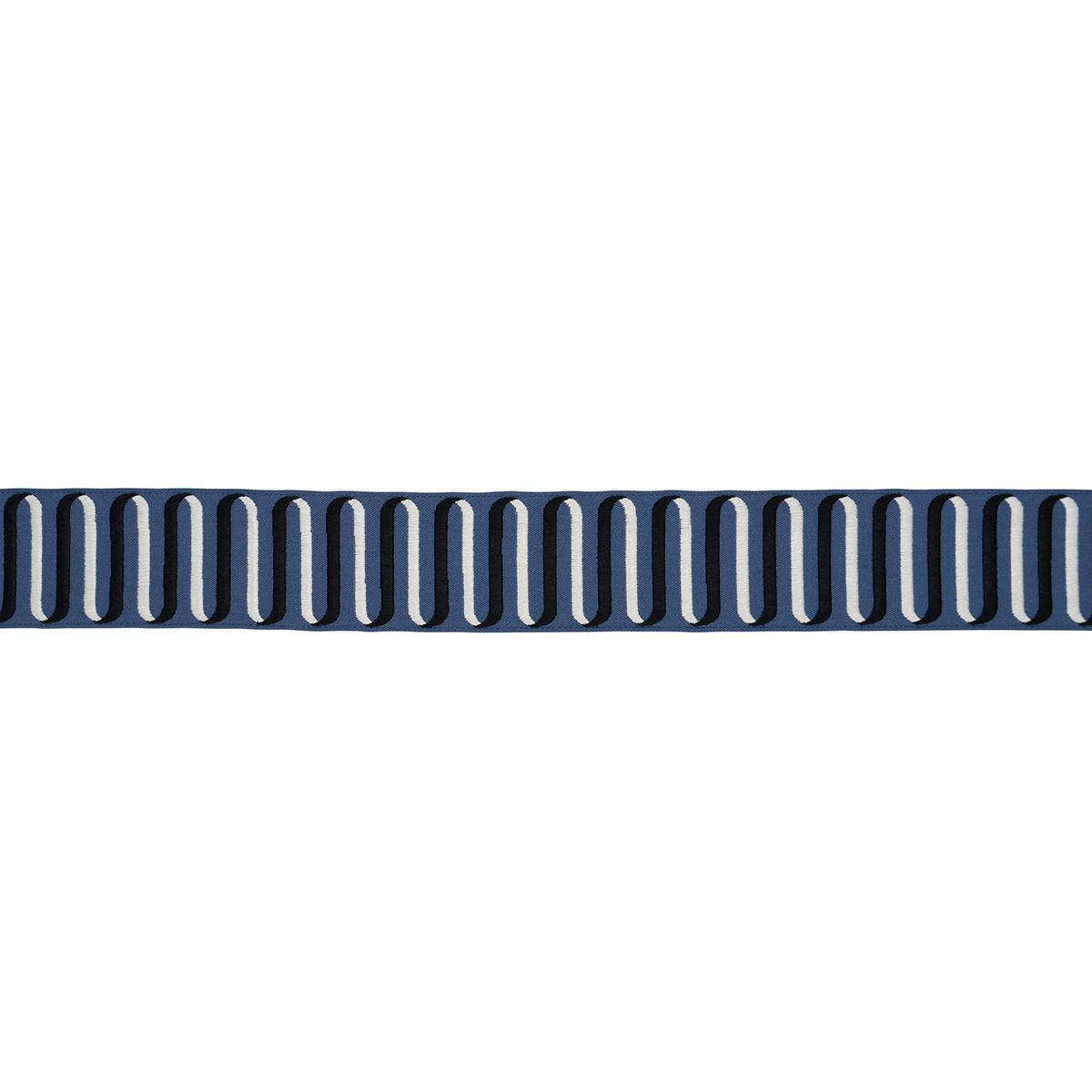 Schumacher Navy Ribbon Tape
