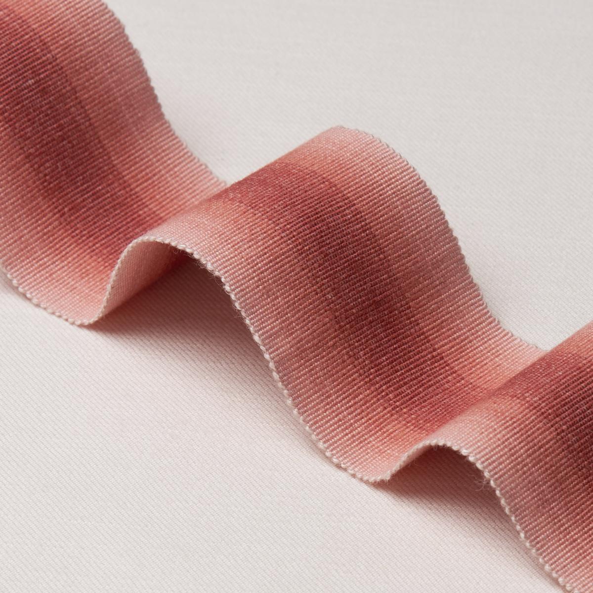 Schumacher Nantucket Red Sunset Tape Narrow