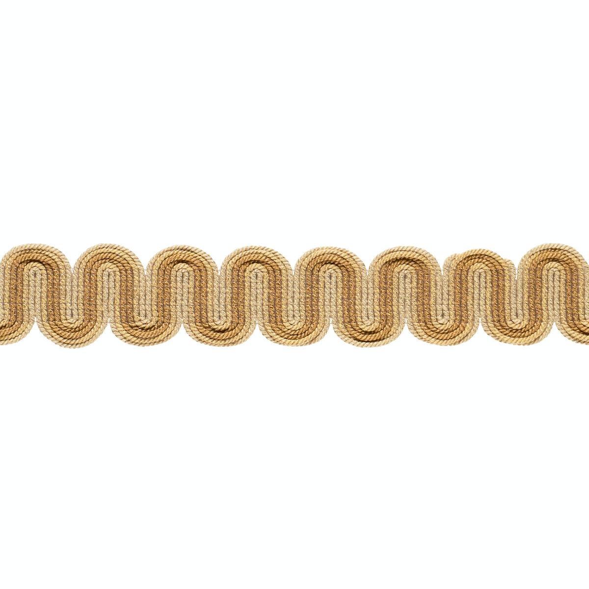 Schumacher Ochre Winding River Tape