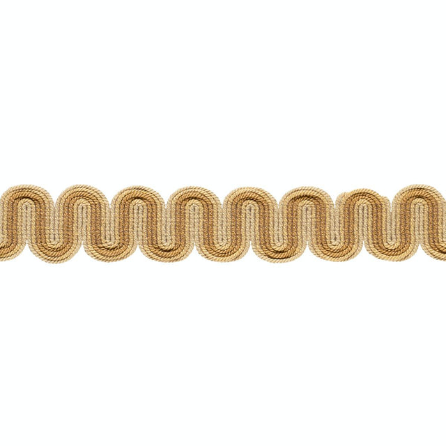 Schumacher Ochre Winding River Tape
