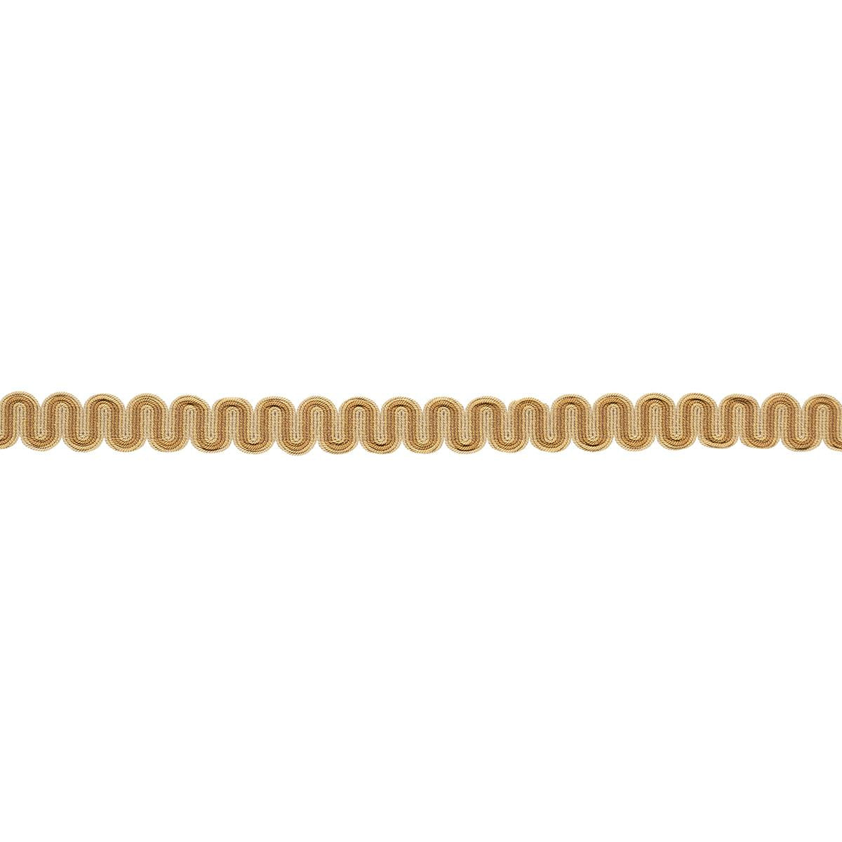 Schumacher Ochre Winding River Tape