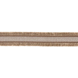 Schumacher Brown Felicity Fringe Trim