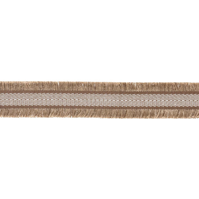 Schumacher Brown Felicity Fringe Trim