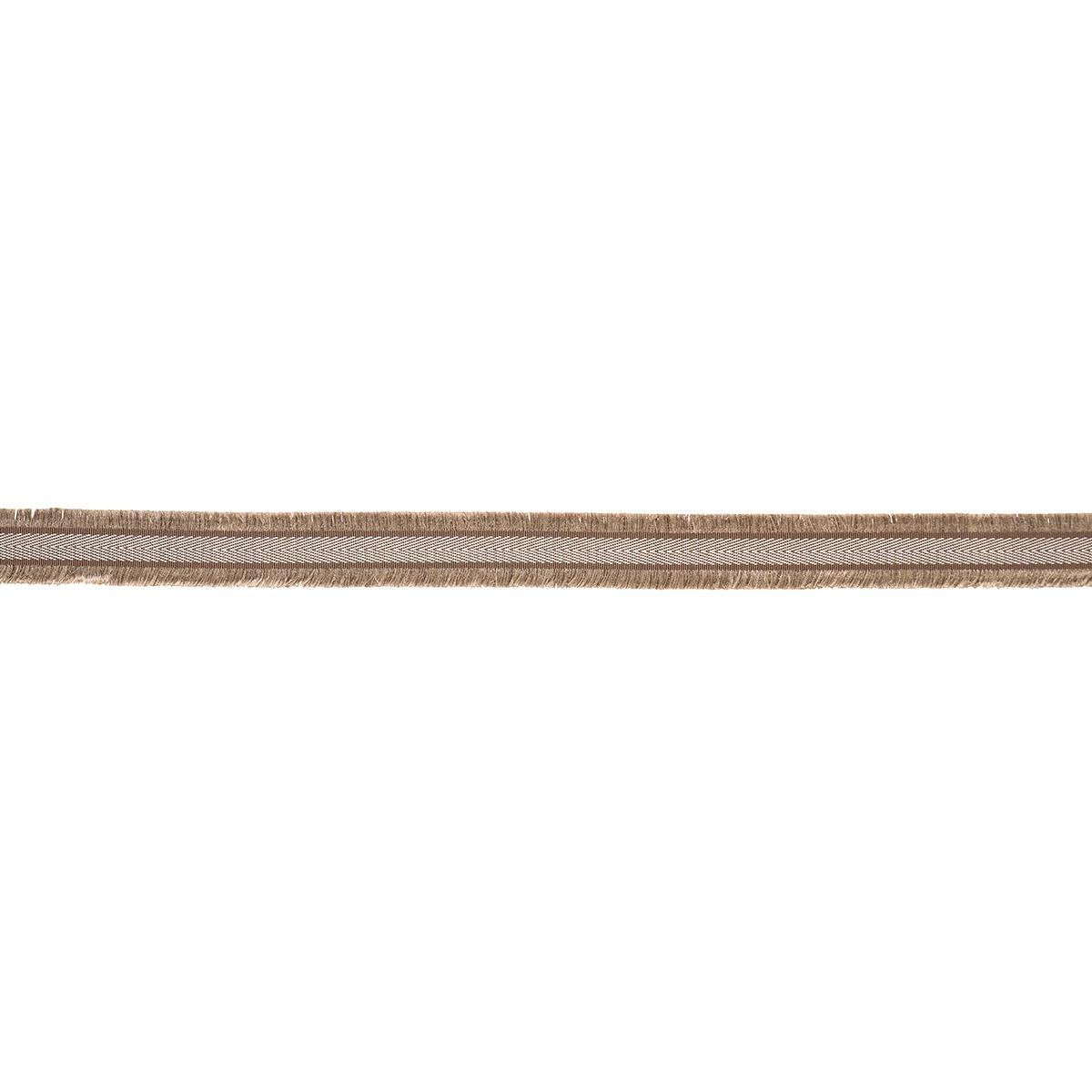Schumacher Brown Felicity Fringe Trim