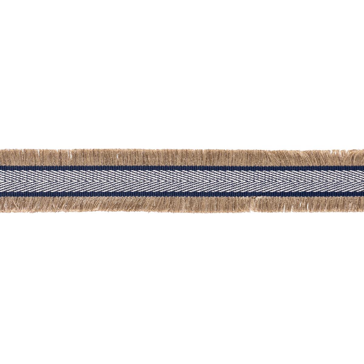 Schumacher Navy Felicity Fringe Trim