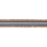 Schumacher Navy Felicity Fringe Trim