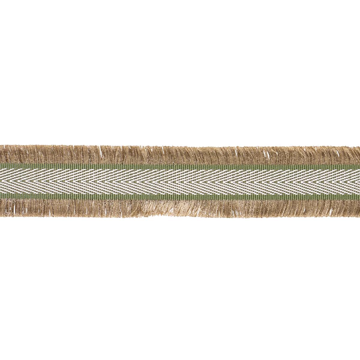 Schumacher Leaf Felicity Fringe Trim