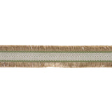Schumacher Leaf Felicity Fringe Trim