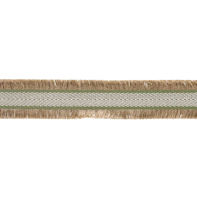 Schumacher Leaf Felicity Fringe Trim