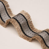 Schumacher Black Felicity Fringe Trim