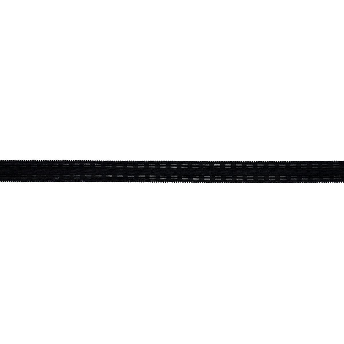Schumacher Noir Leather Cord Tape