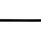Schumacher Noir Leather Cord Tape