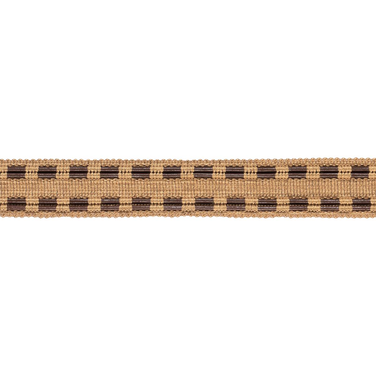 Schumacher Natural Leather Cord Tape