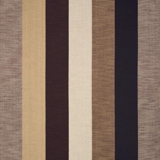 Schumacher Appino Stripe Brown Fabric