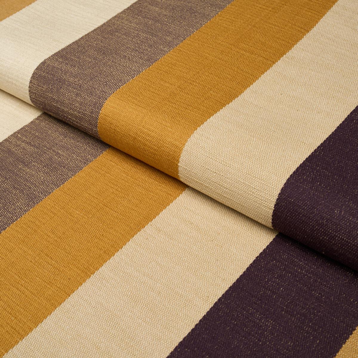 Schumacher Appino Stripe Ochre Fabric
