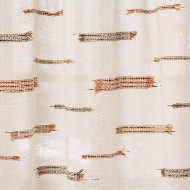 Schumacher Elysia Sheer Neutral Fabric