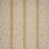 Schumacher Kapanga Embroidery Oat Fabric