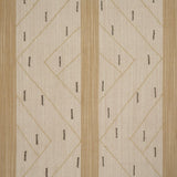 Schumacher Kapanga Embroidery Oat Fabric
