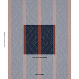 Schumacher Kapanga Embroidery Indigo Fabric