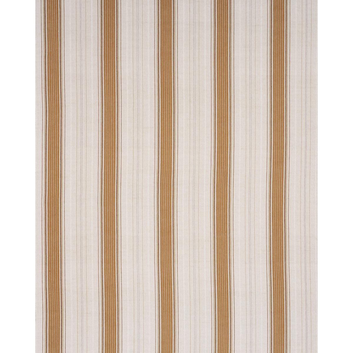 Schumacher Idris Stripe Ochre Fabric