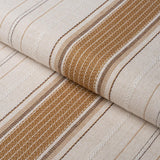 Schumacher Idris Stripe Ochre Fabric