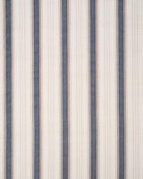 Schumacher Idris Stripe Indigo Fabric