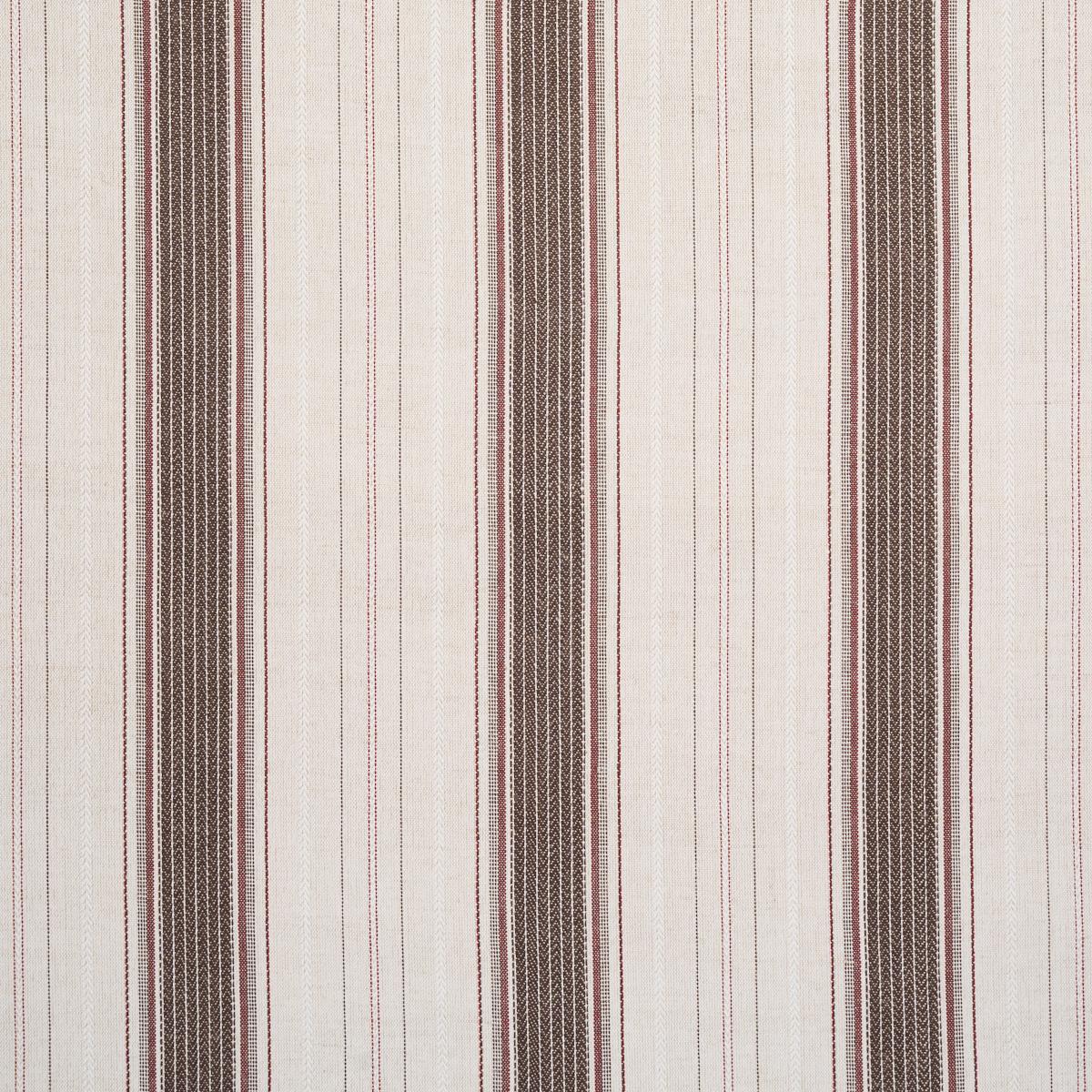Schumacher Idris Stripe Brown Fabric