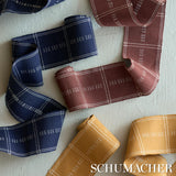 Schumacher Indigo Ayan Tape