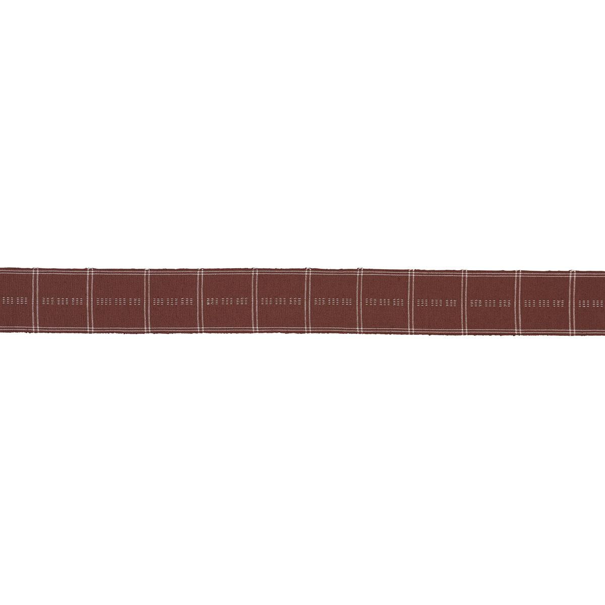 Schumacher Terracotta Ayan Tape