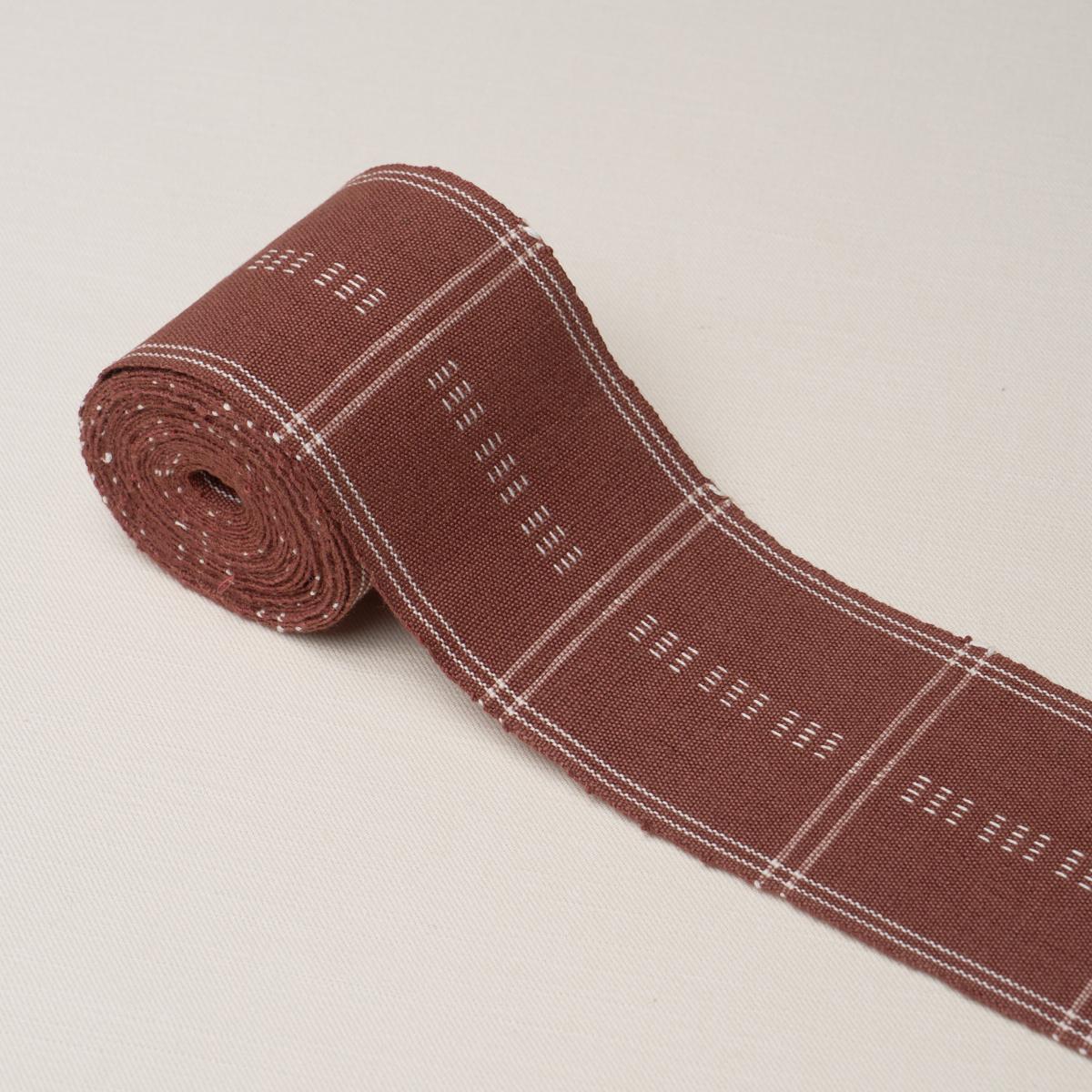 Schumacher Terracotta Ayan Tape