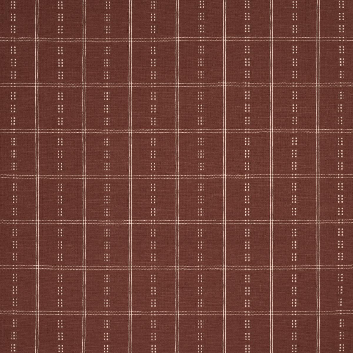 Schumacher Ayan Terracotta Fabric