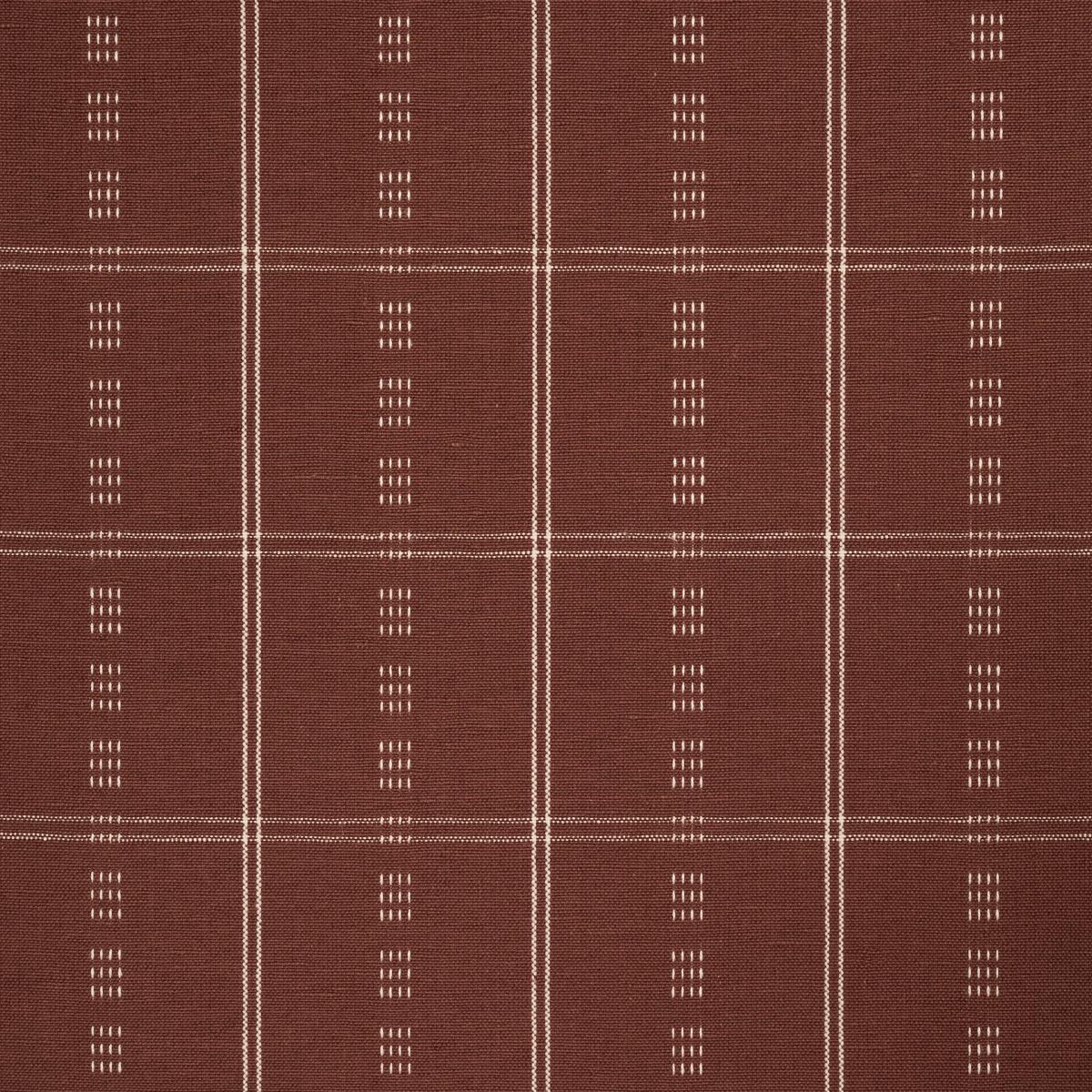 Schumacher Ayan Terracotta Fabric