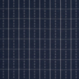 Schumacher Ayan Indigo Fabric