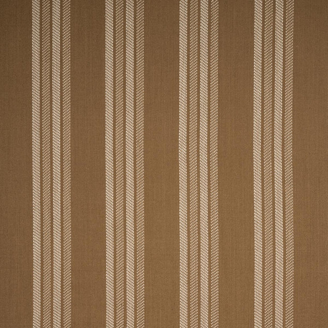 Schumacher Nor Stripe Ochre Fabric