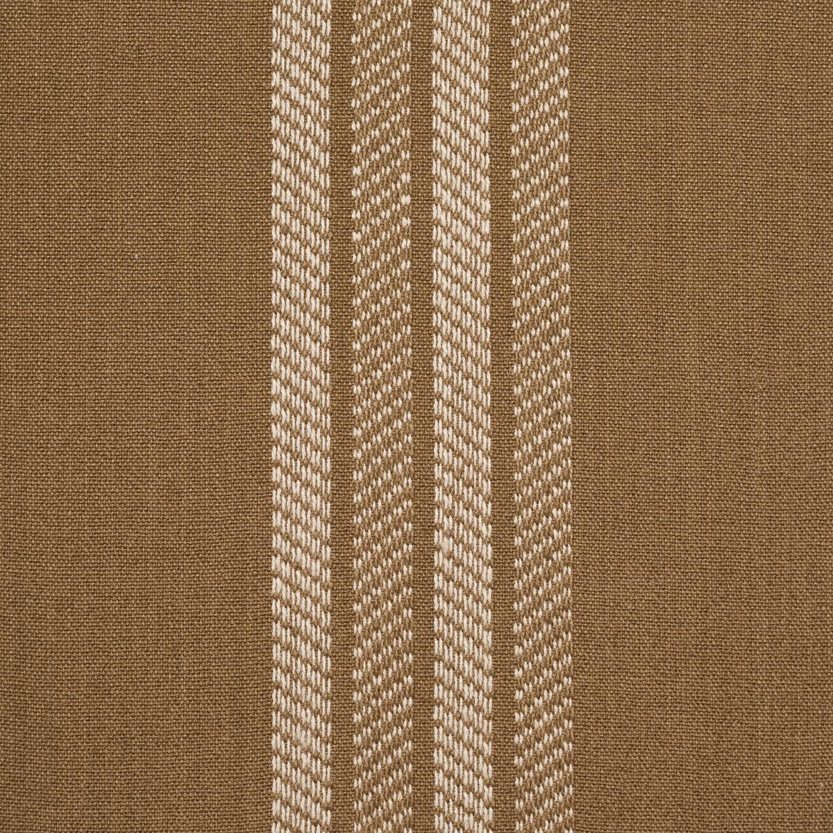 Schumacher Nor Stripe Ochre Fabric
