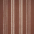 Schumacher Nor Stripe Teracotta Fabric