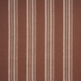 Schumacher Nor Stripe Teracotta Fabric