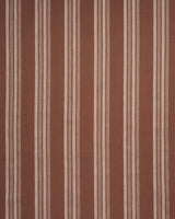 Schumacher Nor Stripe Teracotta Fabric