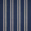 Schumacher Nor Stripe Indigo Fabric