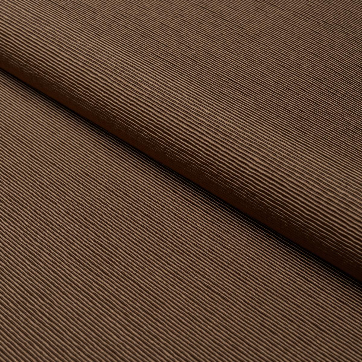Schumacher Eisenhower Faille Brown Fabric