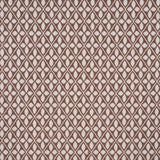 Schumacher Adams Damask Brown Fabric